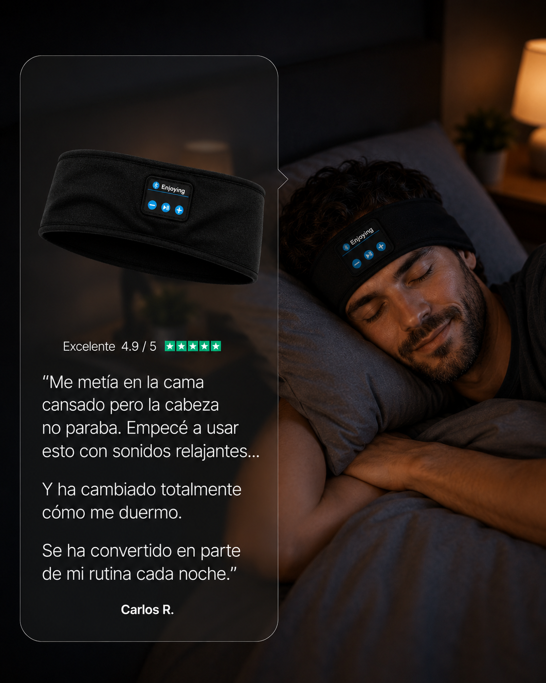 Diadema Bluetooth Para Dormir-Mejora tu calidad de sueño