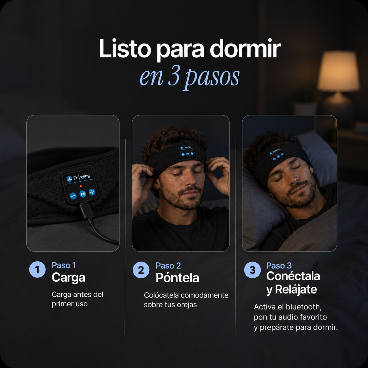 Diadema Bluetooth Para Dormir-Mejora tu calidad de sueño