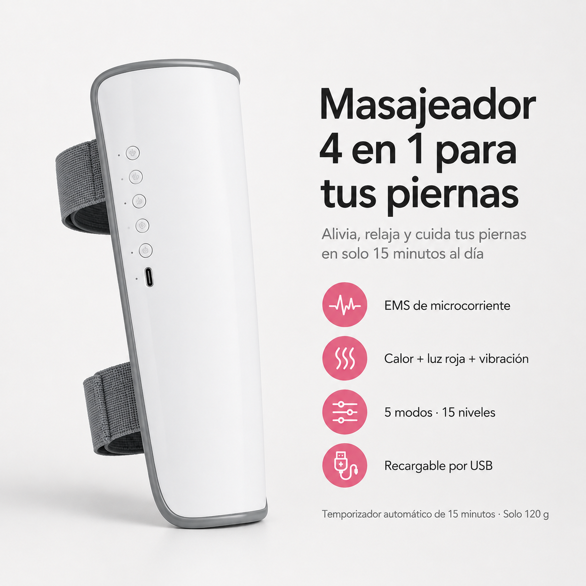 Alivia, tonifica y relaja tus piernas en solo 15 minutos al día